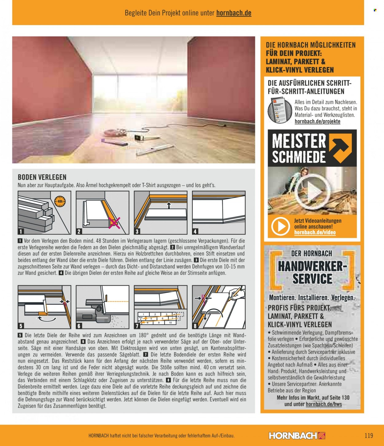 Hornbach Prospekte  - 26.10.2021 - 25.11.2021. Seite 119