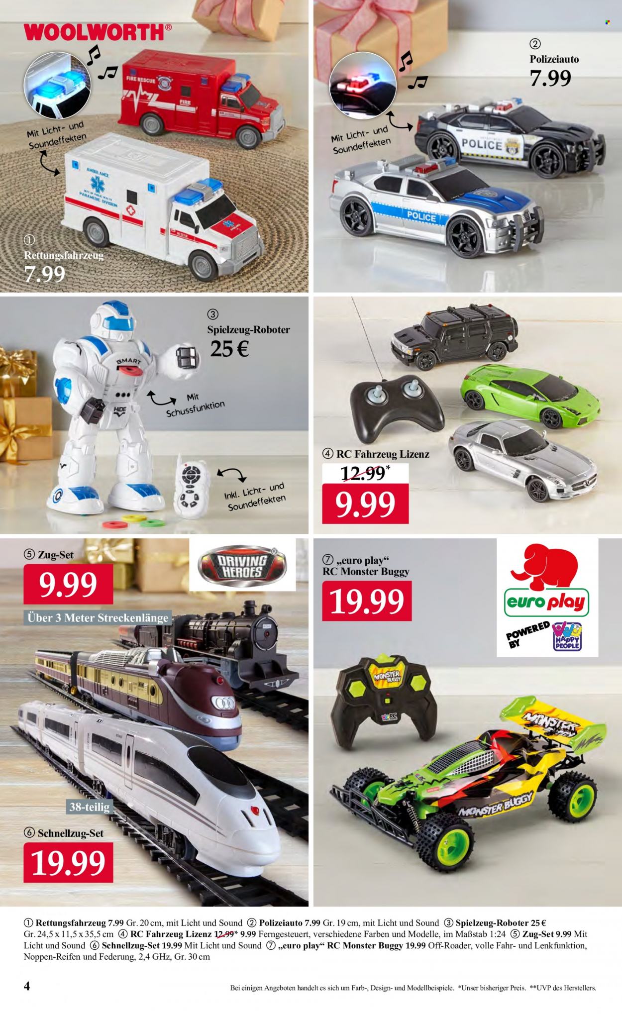 thumbnail - Prospekte Woolworth - 6.11.2021 - 13.11.2021 - Produkte in Aktion - Buggy, Spielzeug. Seite 4.