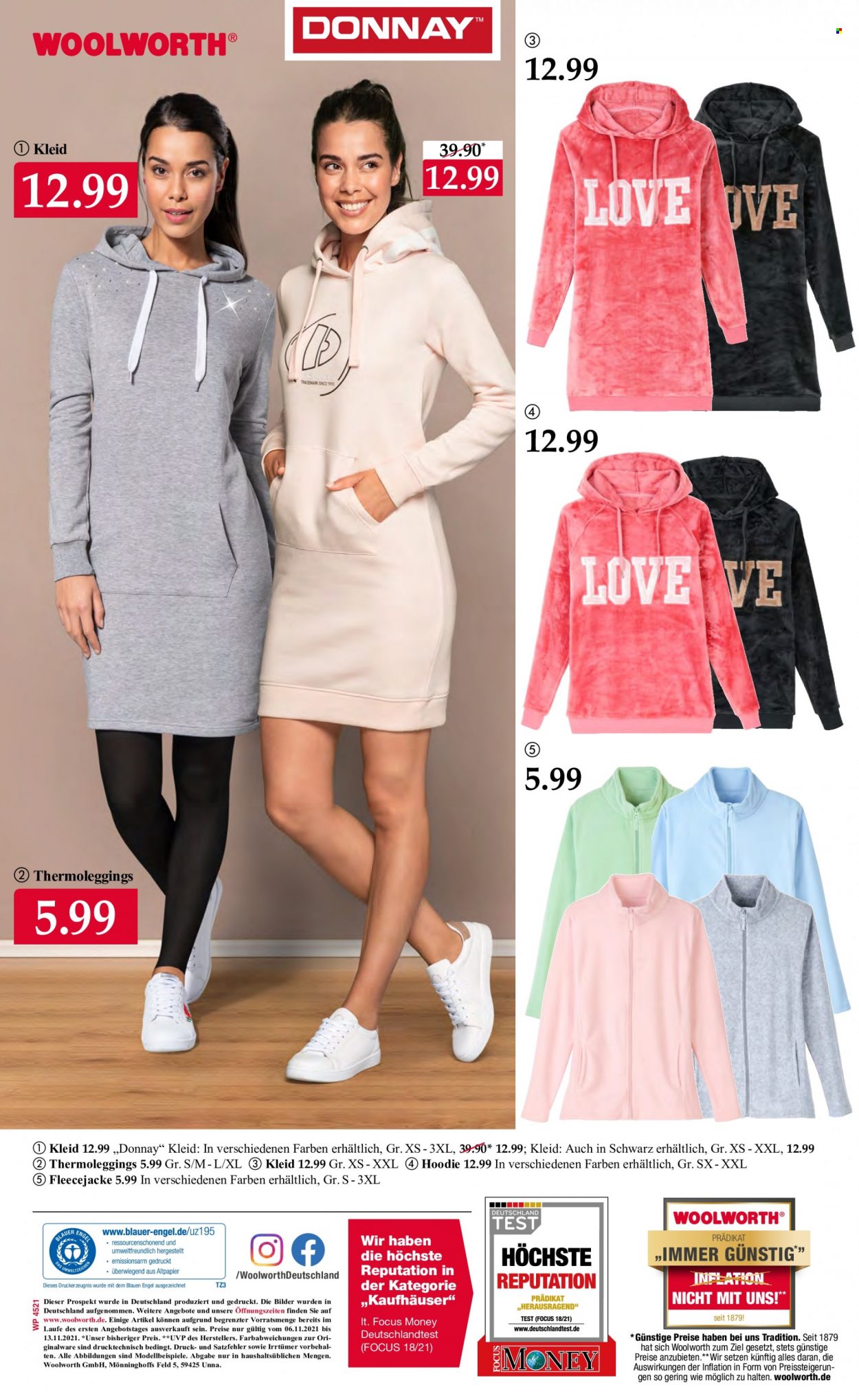 Woolworth Prospekte  - 6.11.2021 - 13.11.2021. Seite 14