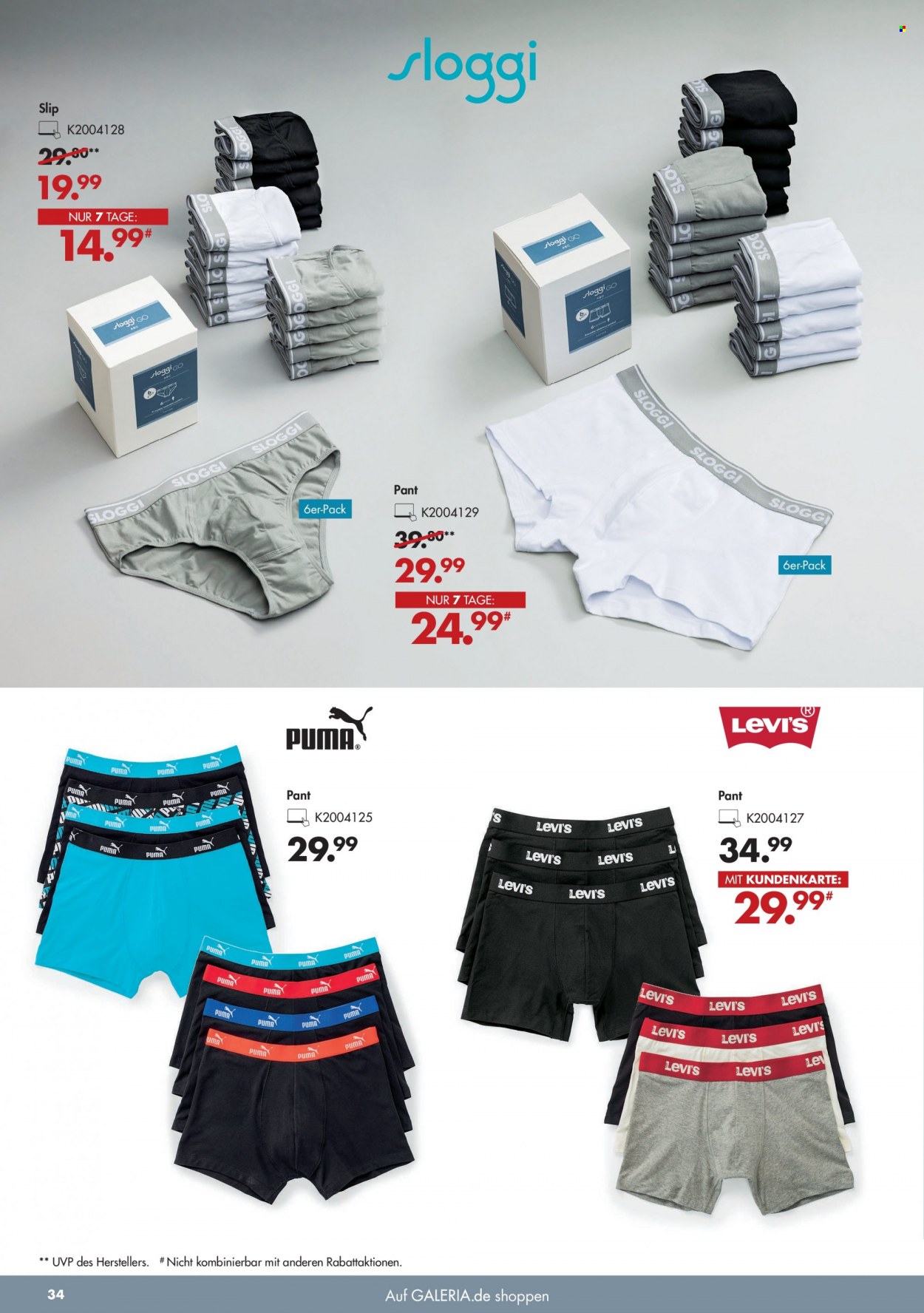 GALERIA Karstadt Kaufhof Prospekte  - 27.10.2021 - 2.11.2021. Seite 34