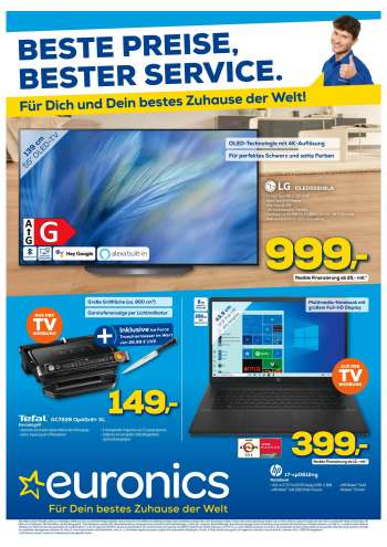 Prospekte Euronics - 27.10.2021 - 2.11.2021.