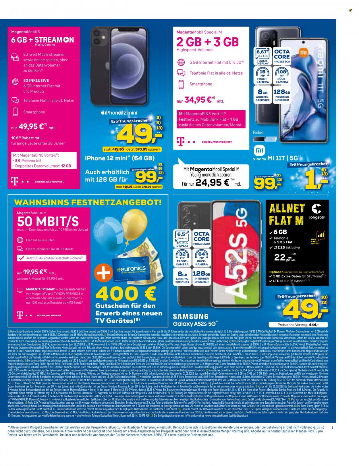 Euronics Prospekte  - 27.10.2021 - 2.11.2021. Seite 5