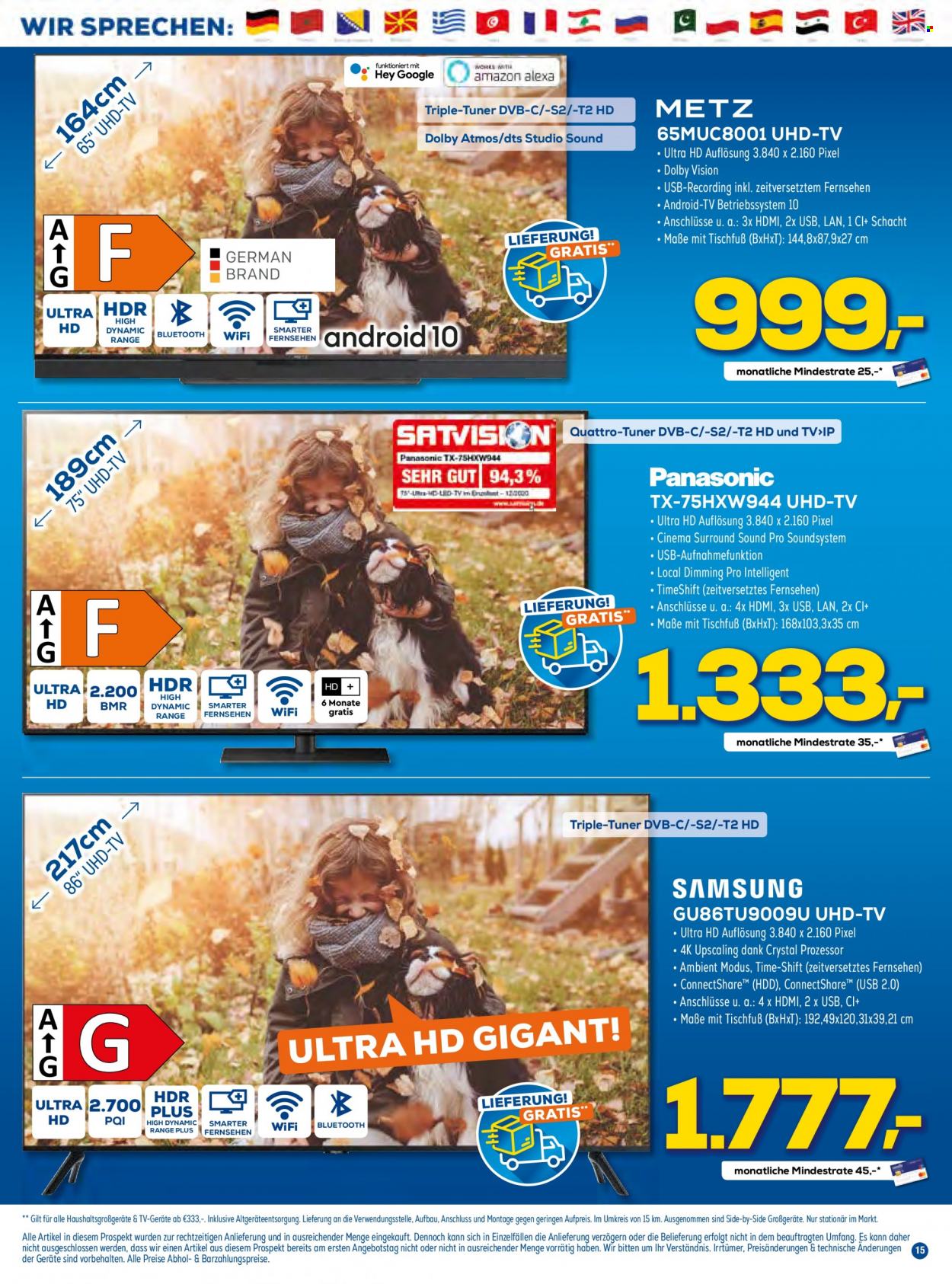 Euronics Prospekte  - 27.10.2021 - 2.11.2021. Seite 15