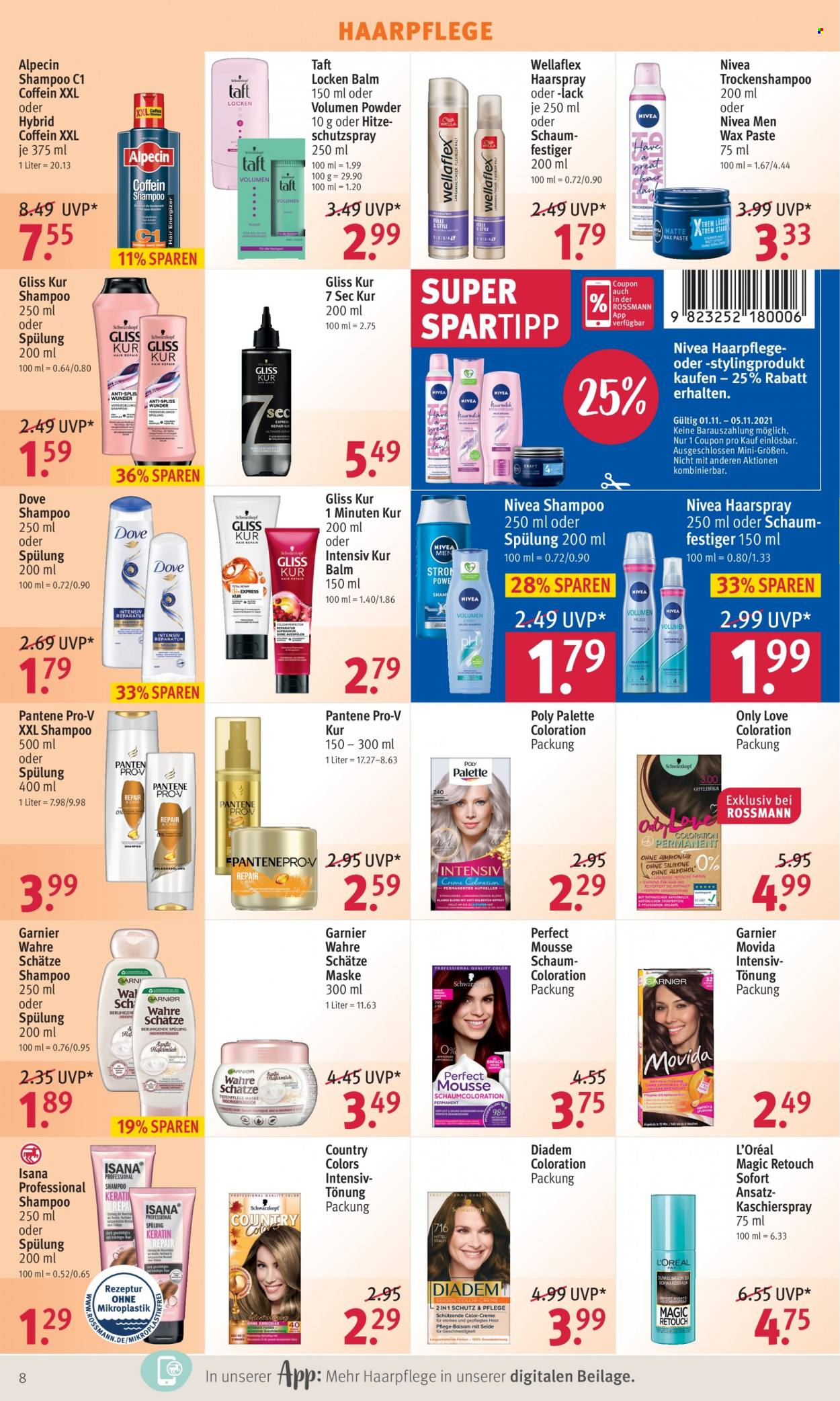 Rossmann Prospekte  - 1.11.2021 - 5.11.2021. Seite 8