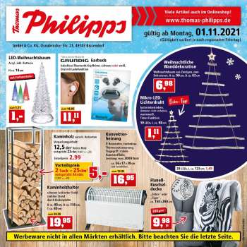 Prospekte Thomas Philipps - 1.11.2021 - 6.11.2021.
