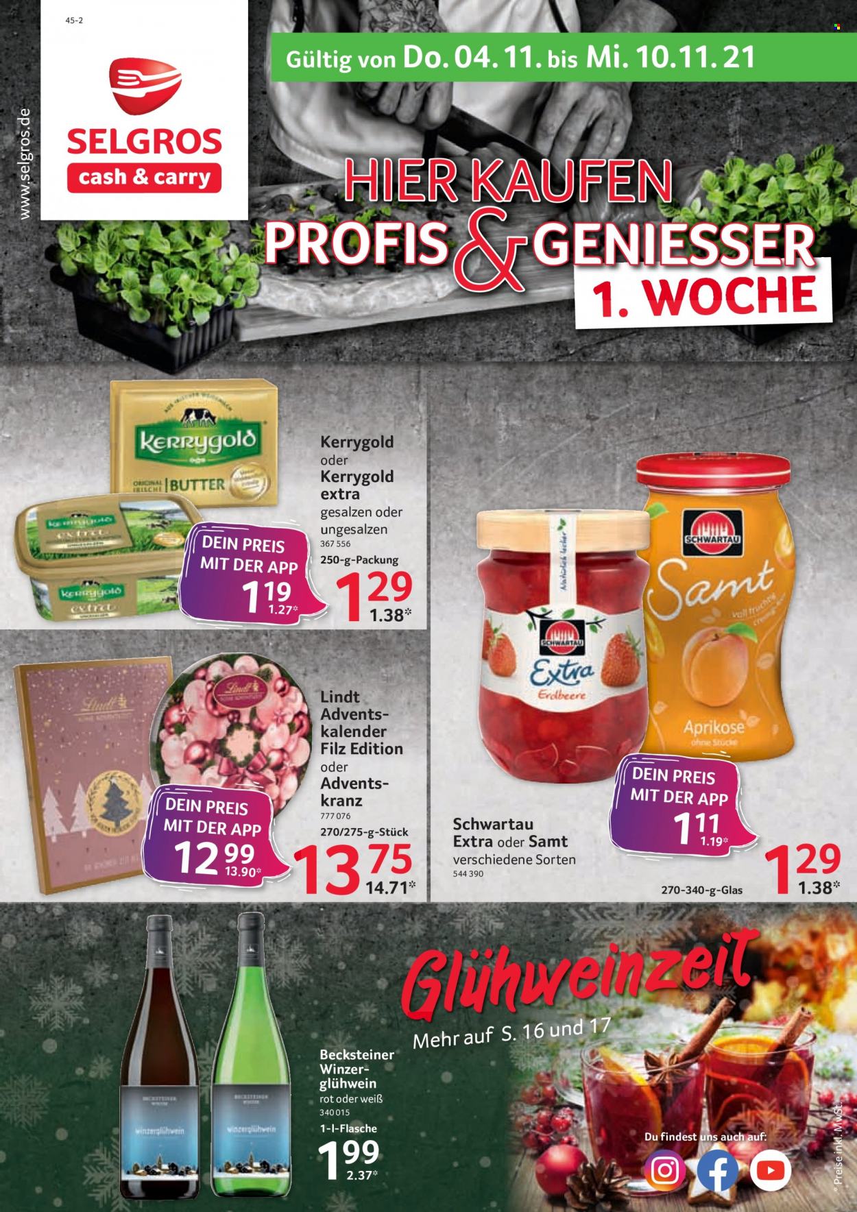 Selgros Prospekte  - 4.11.2021 - 10.11.2021. Seite 1