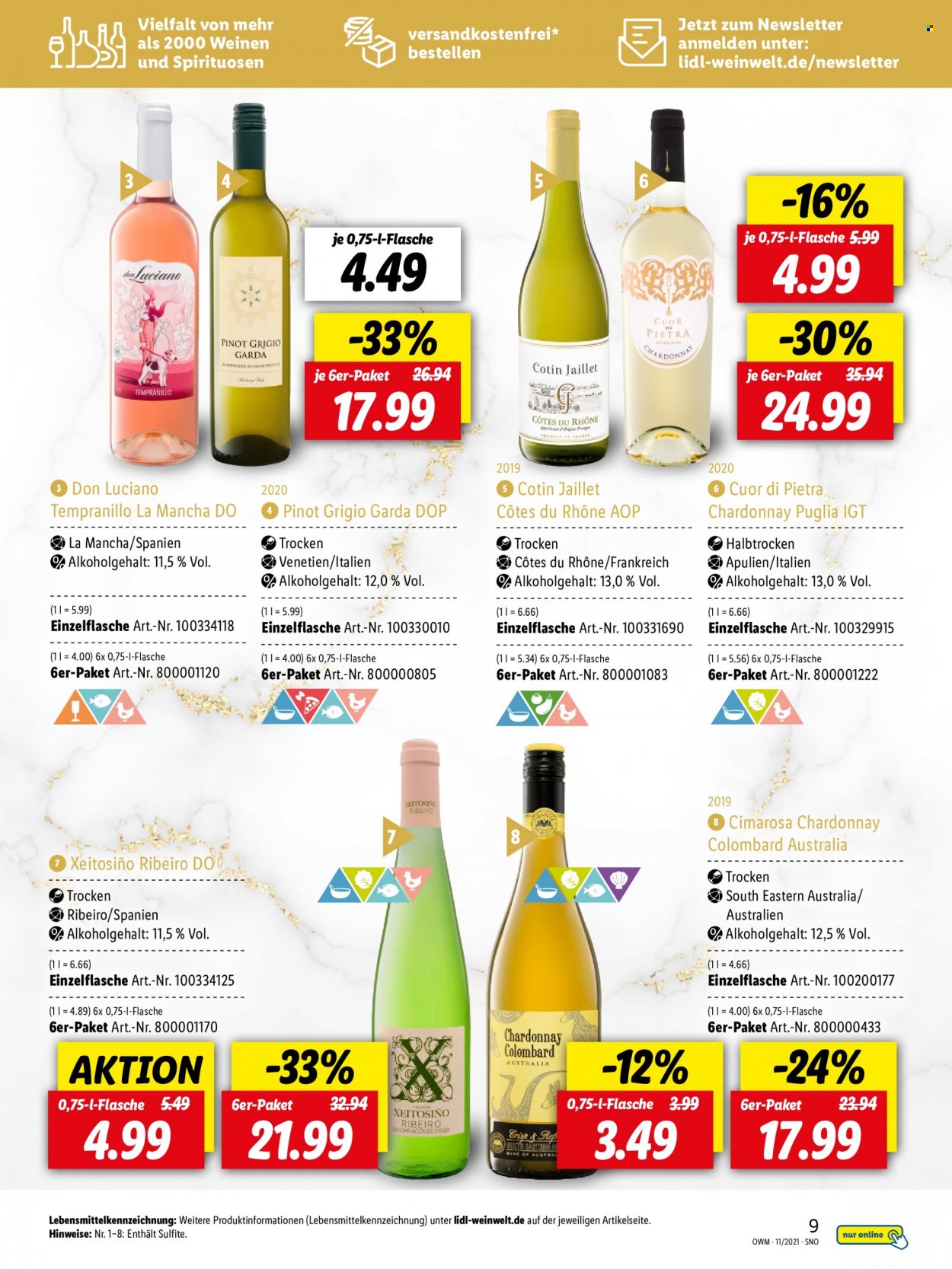 Lidl Prospekte  - 1.11.2021 - 2.11.2021. Seite 9
