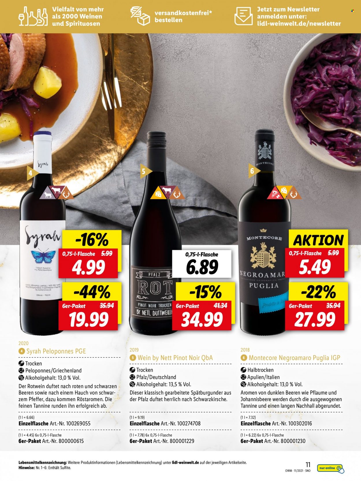 Lidl Prospekte  - 1.11.2021 - 2.11.2021. Seite 11