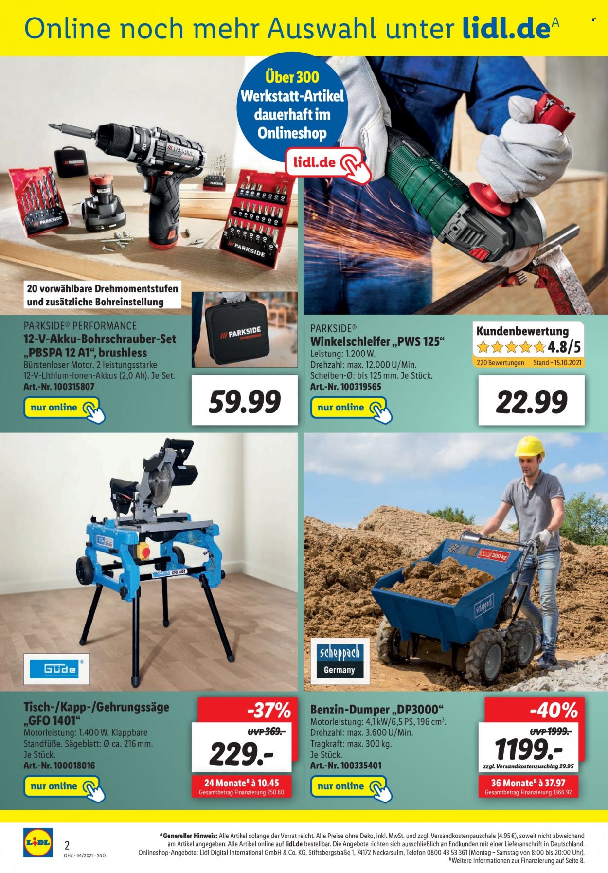 Lidl Prospekte  - 1.11.2021 - 7.11.2021. Seite 2