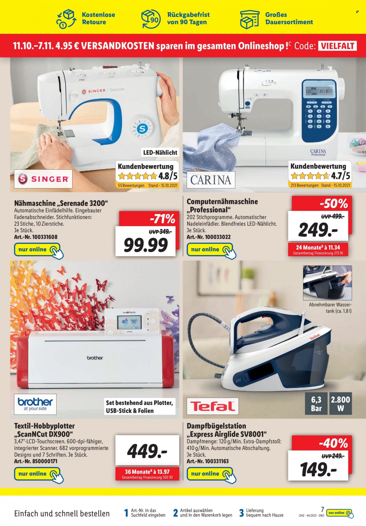 Lidl Prospekte  - 1.11.2021 - 7.11.2021. Seite 7