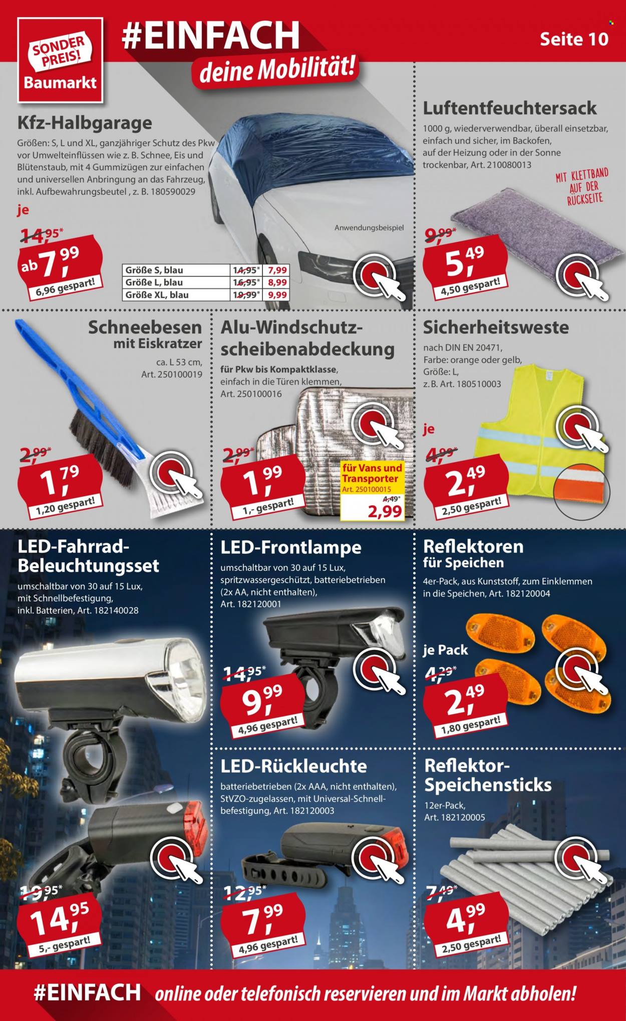 Sonderpreis-Baumarkt Prospekte  - 6.11.2021 - 12.11.2021. Seite 10