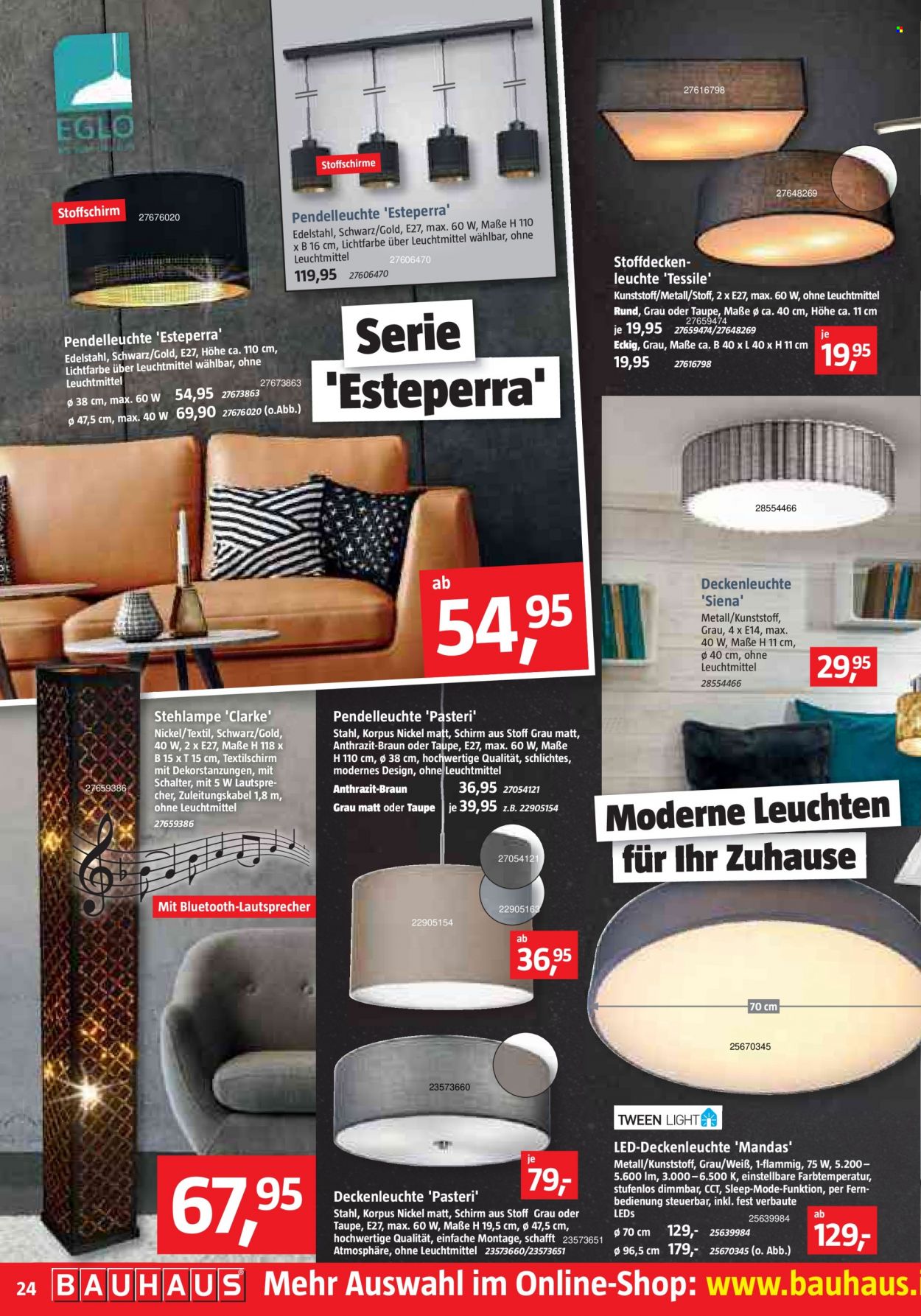 Bauhaus Prospekte  - 30.10.2021 - 27.11.2021. Seite 24