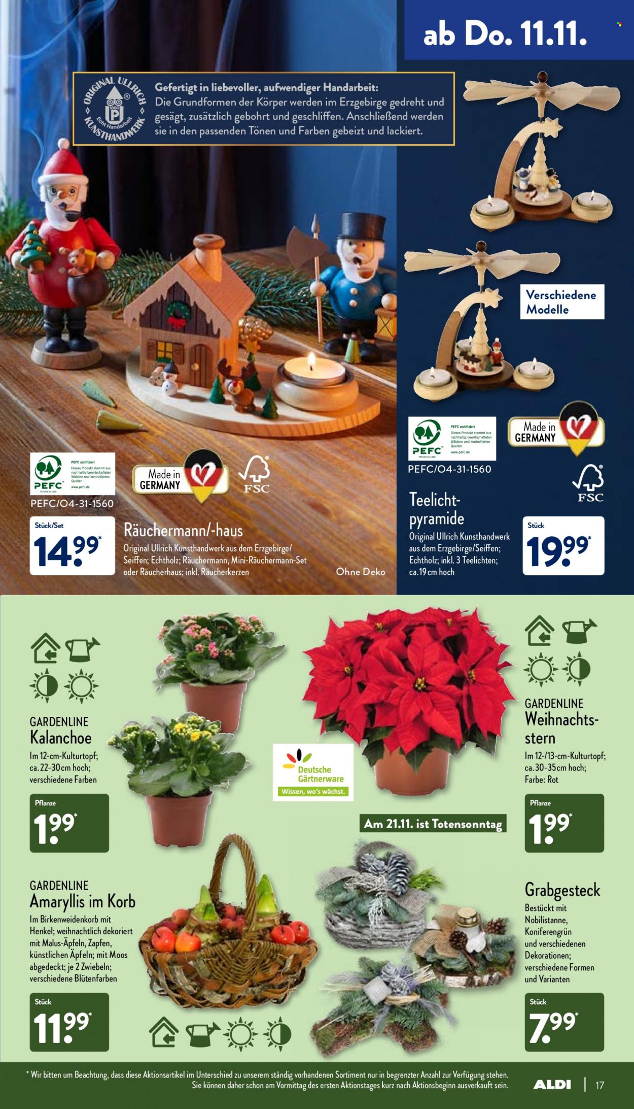 ALDI Nord Prospekte  - 8.11.2021 - 13.11.2021. Seite 17