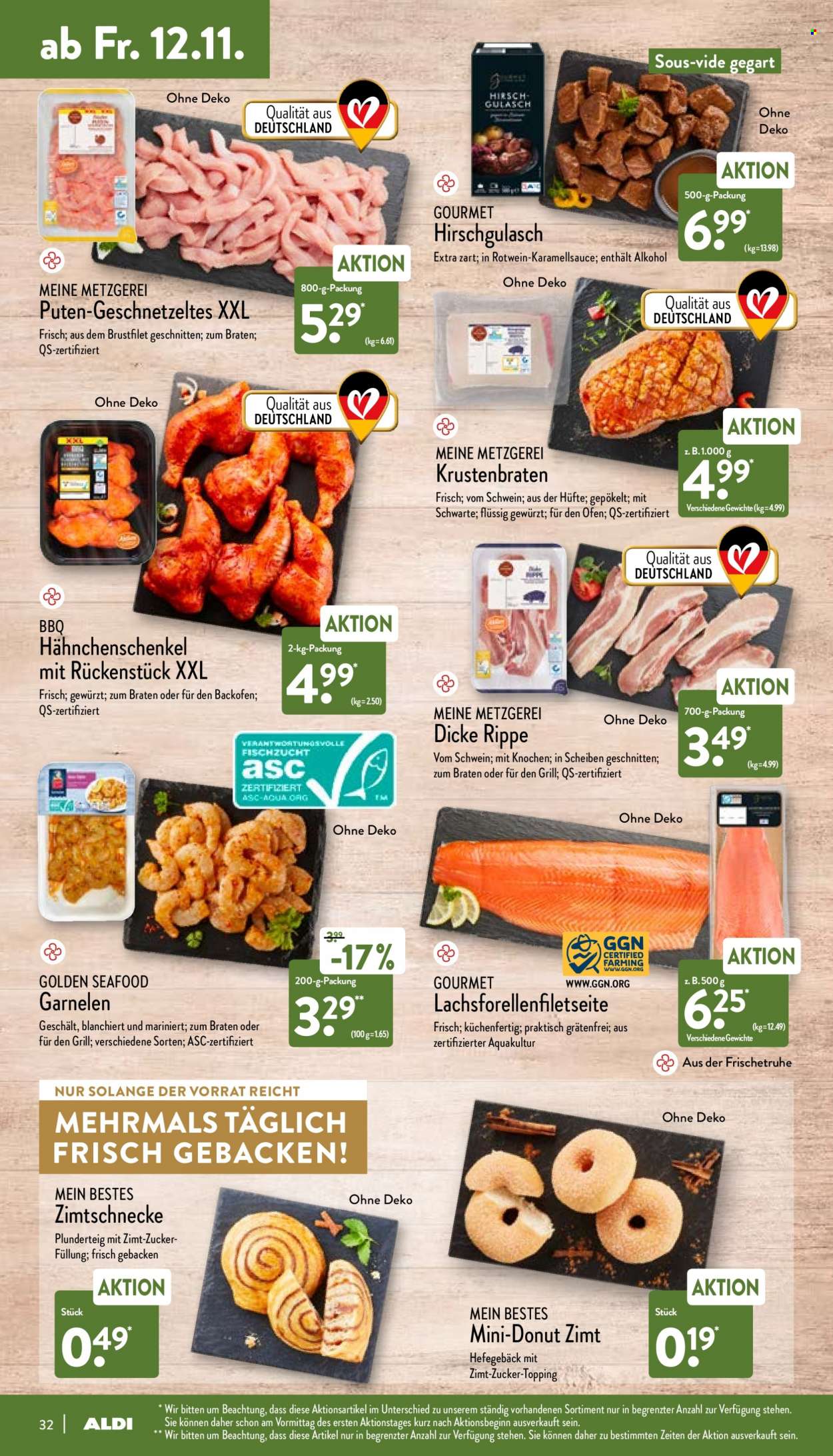 ALDI Nord Prospekte  - 8.11.2021 - 13.11.2021. Seite 32