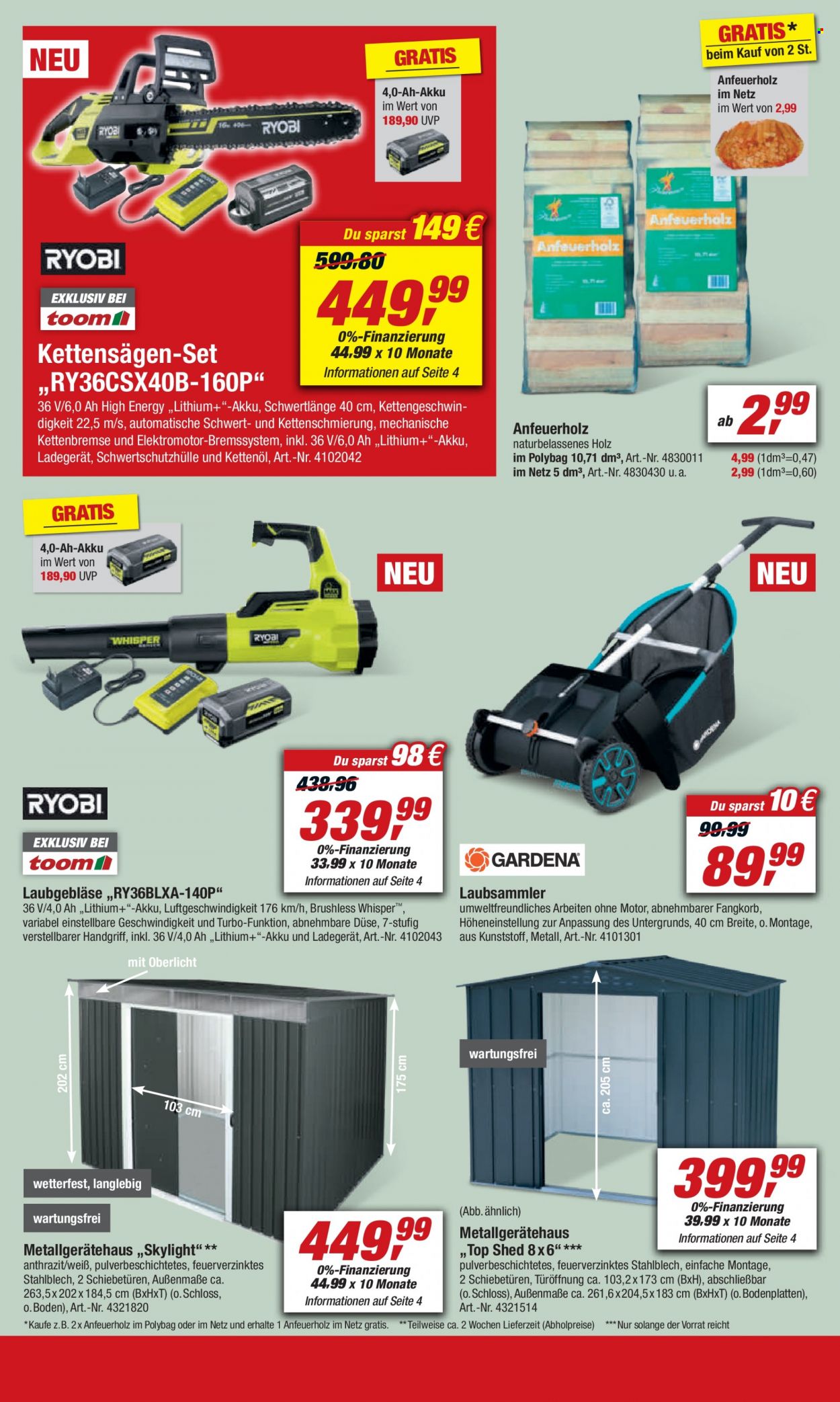 toom Baumarkt Prospekte  - 6.11.2021 - 12.11.2021. Seite 8