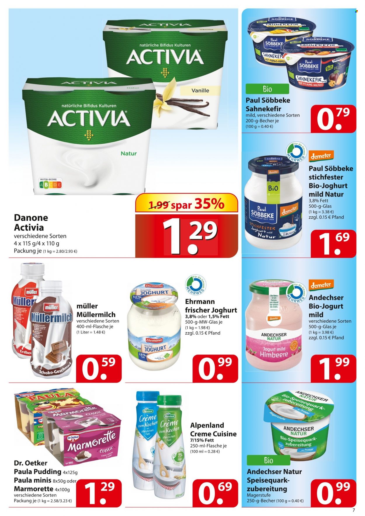 famila Prospekte  - 1.11.2021 - 6.11.2021. Seite 7