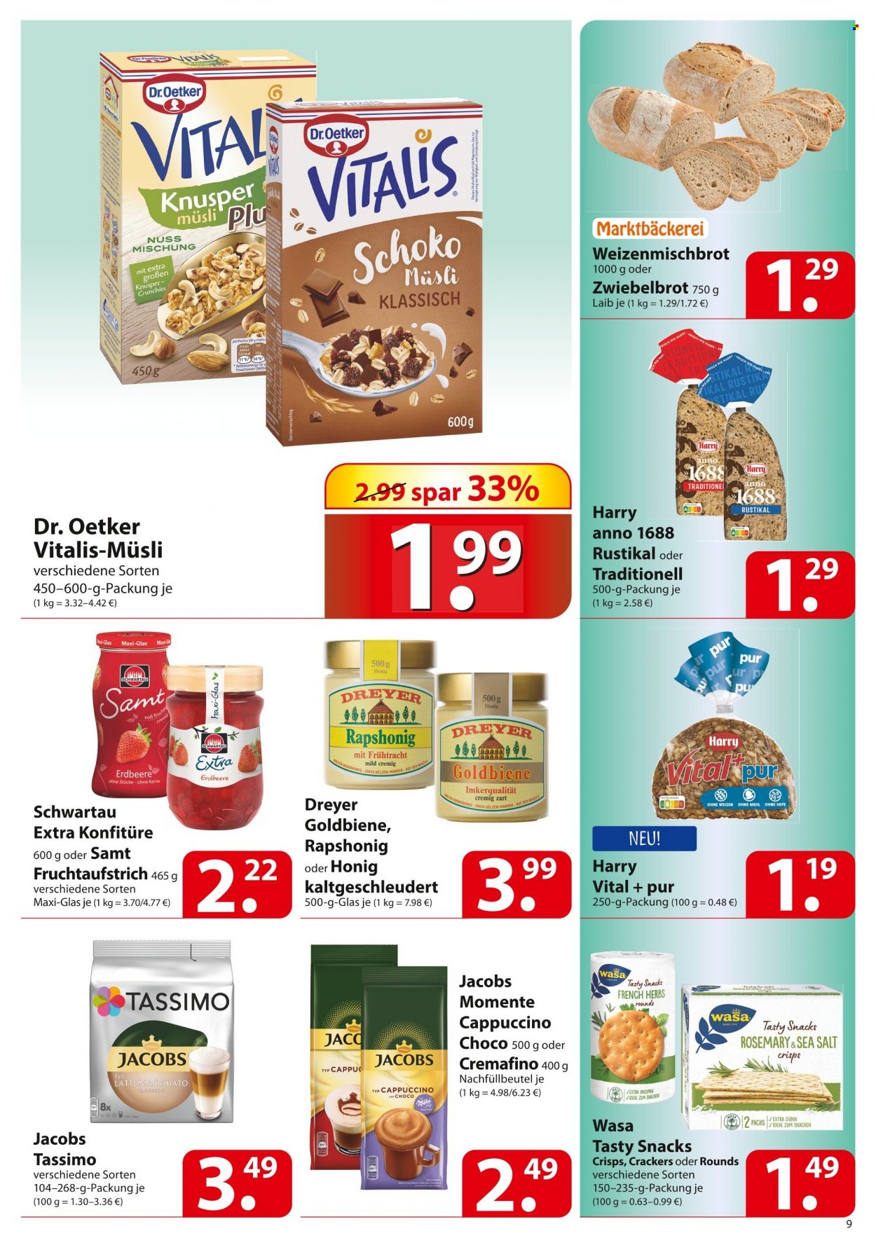 famila Prospekte  - 1.11.2021 - 6.11.2021. Seite 9