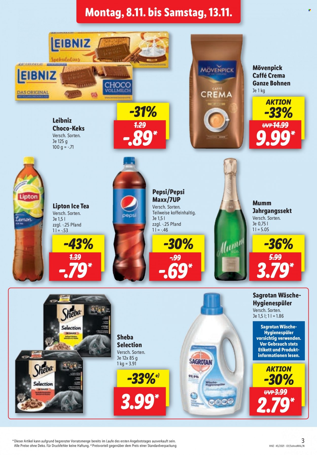 Lidl Prospekte  - 8.11.2021 - 13.11.2021. Seite 3