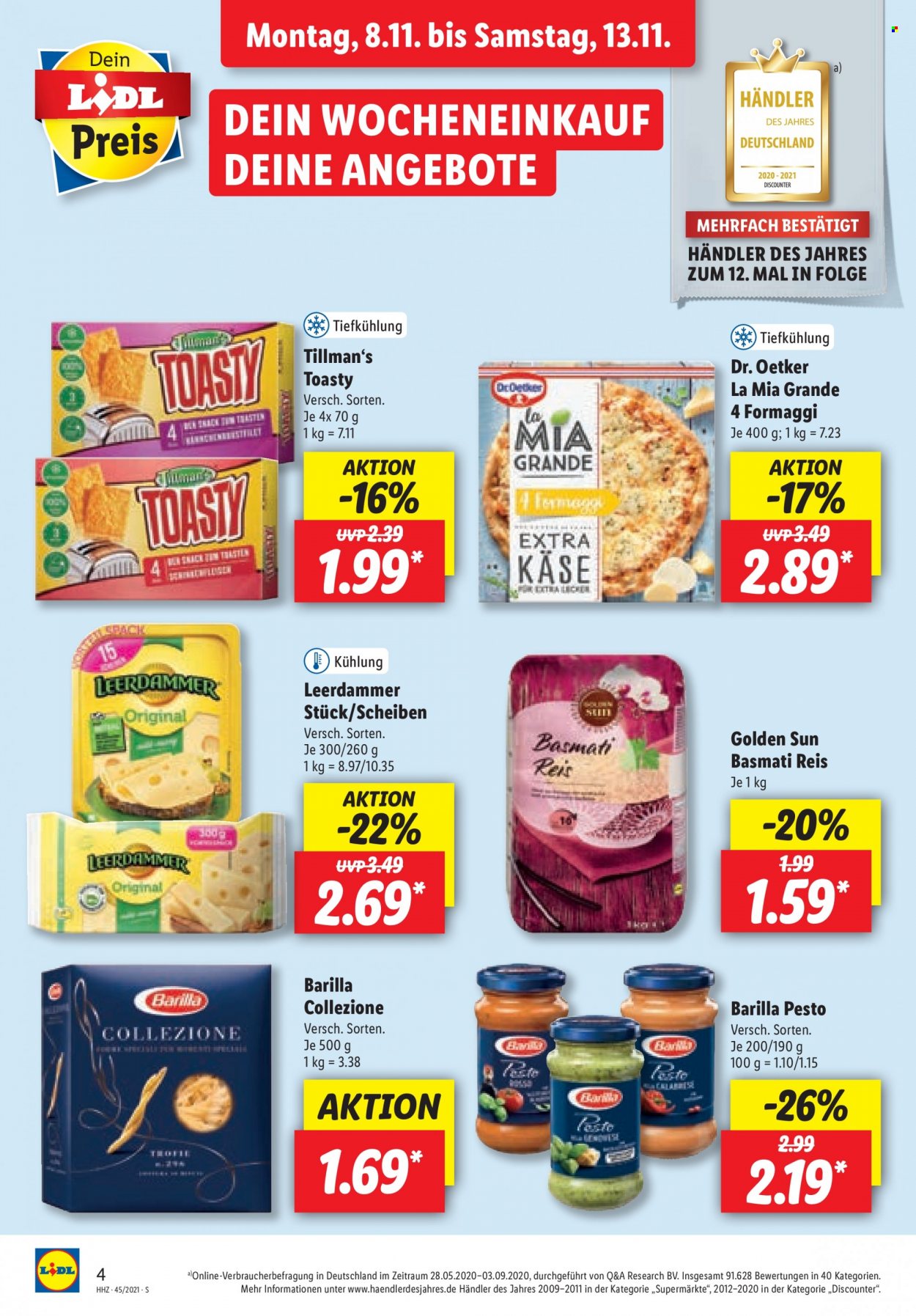 Lidl Prospekte  - 8.11.2021 - 13.11.2021. Seite 4