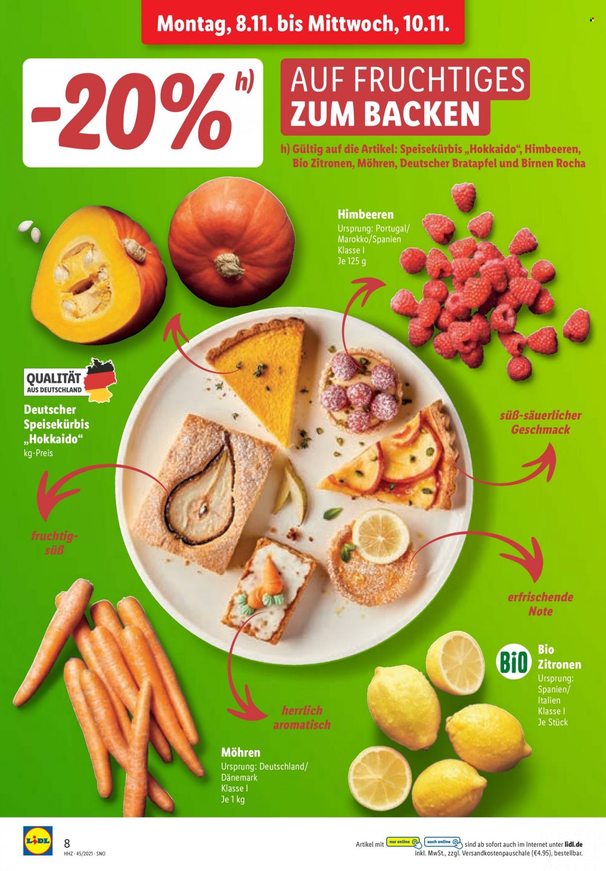 Lidl Prospekte  - 8.11.2021 - 13.11.2021. Seite 8