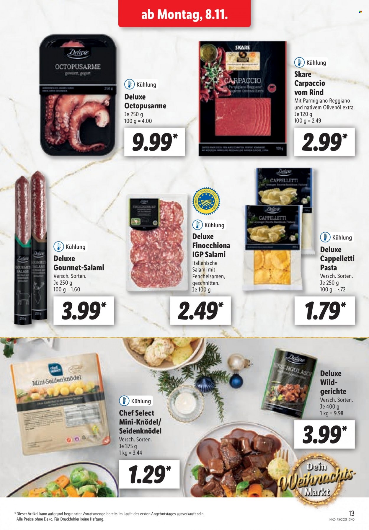 Lidl Prospekte  - 8.11.2021 - 13.11.2021. Seite 13