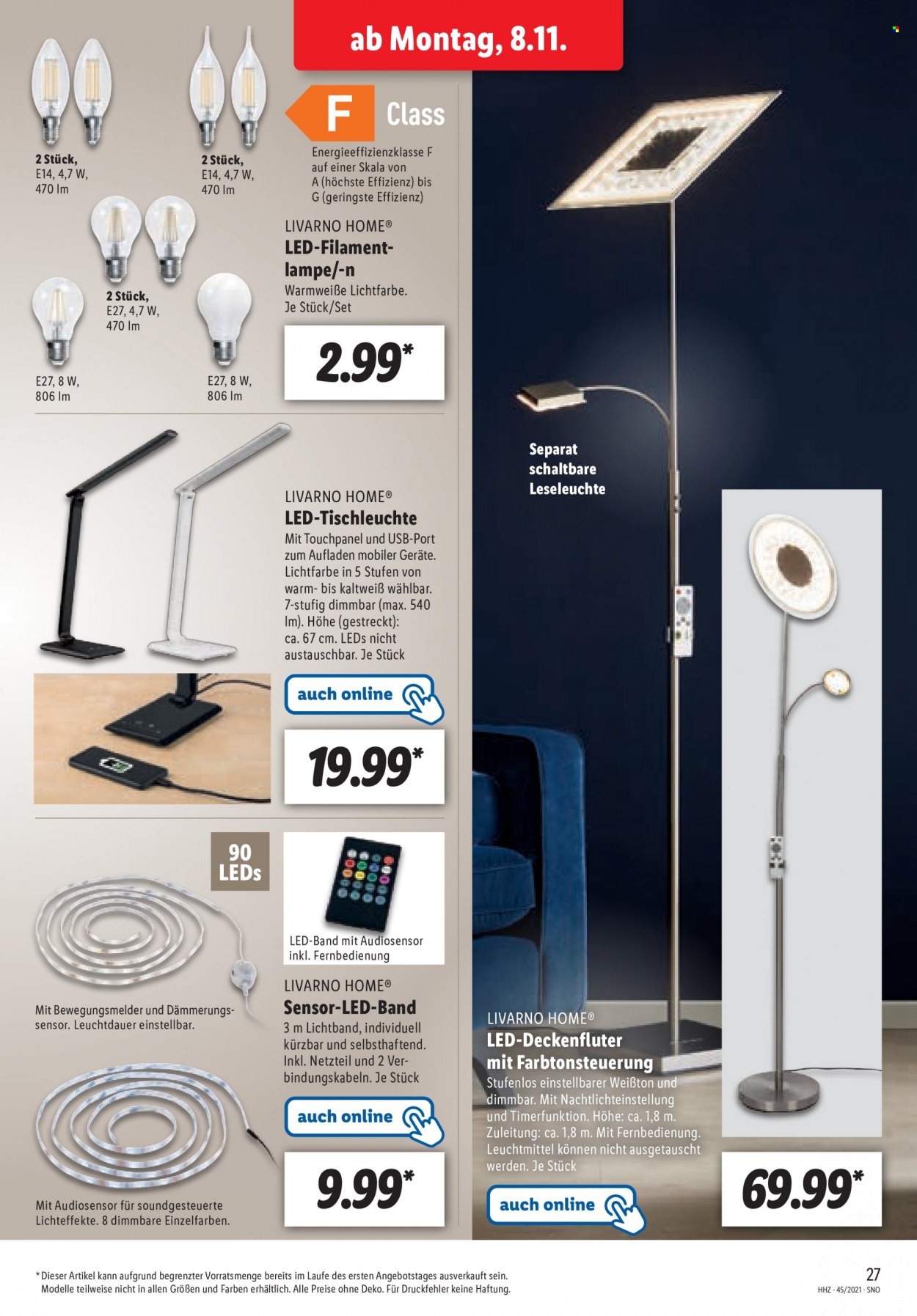 Lidl Prospekte  - 8.11.2021 - 13.11.2021. Seite 27