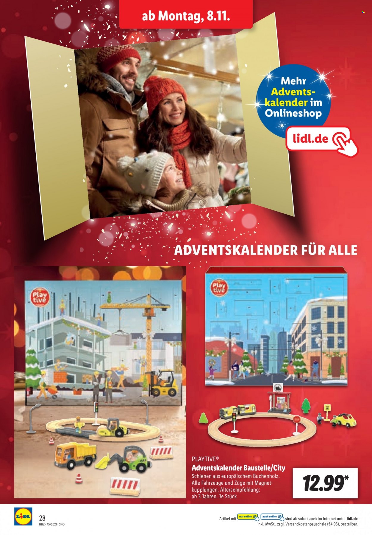 Lidl Prospekte  - 8.11.2021 - 13.11.2021. Seite 28