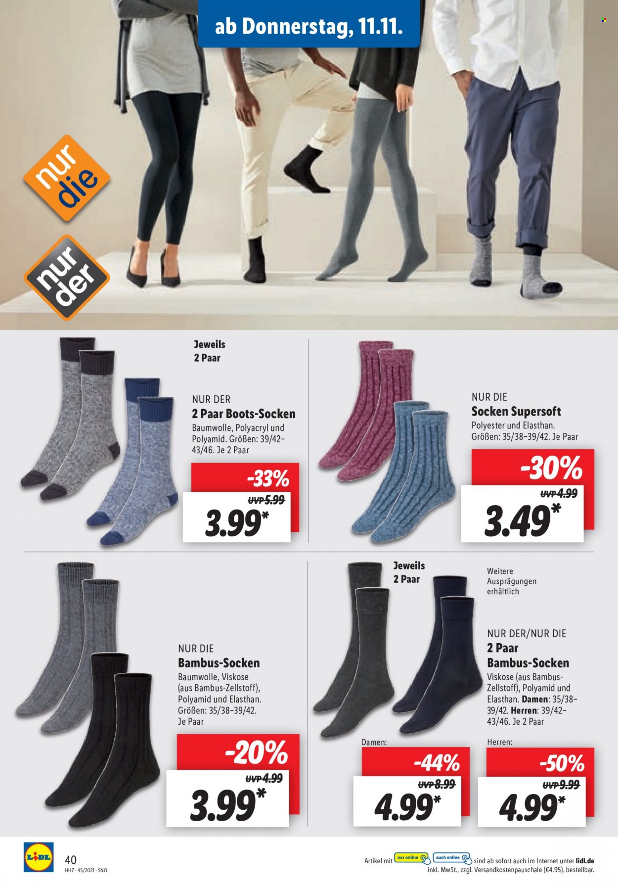 Lidl Prospekte  - 8.11.2021 - 13.11.2021. Seite 40