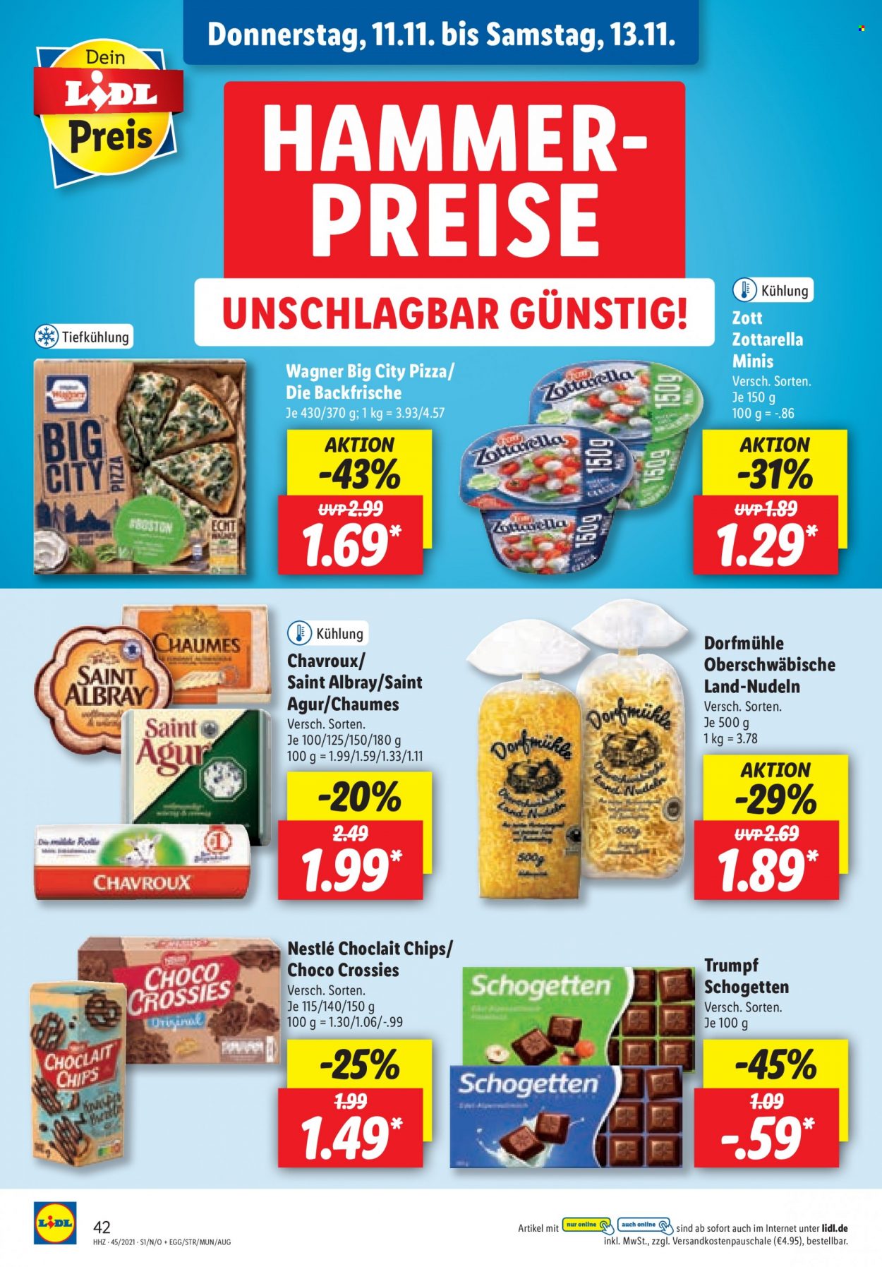 Lidl Prospekte  - 8.11.2021 - 13.11.2021. Seite 42