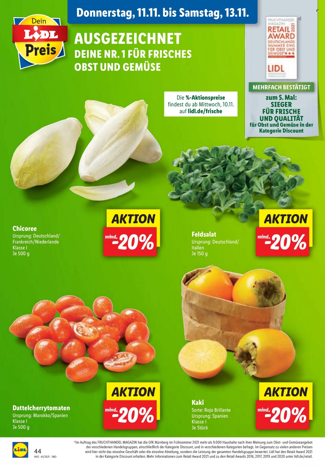 Lidl Prospekte  - 8.11.2021 - 13.11.2021. Seite 44
