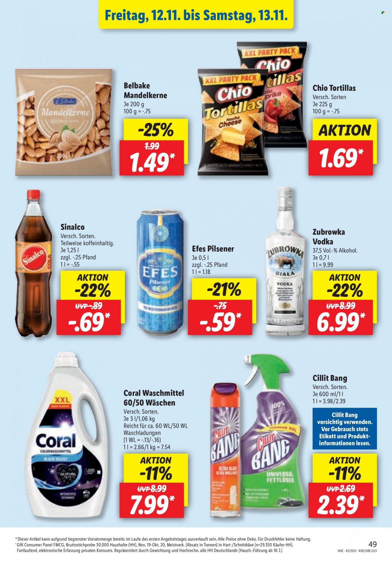 Lidl Prospekte  - 8.11.2021 - 13.11.2021. Seite 49
