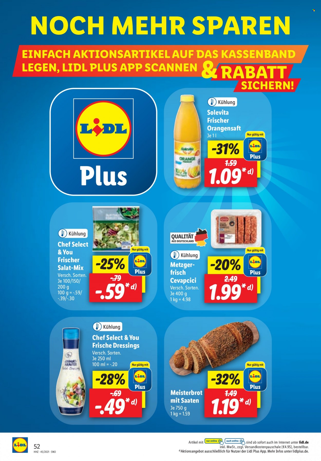Lidl Prospekte  - 8.11.2021 - 13.11.2021. Seite 52