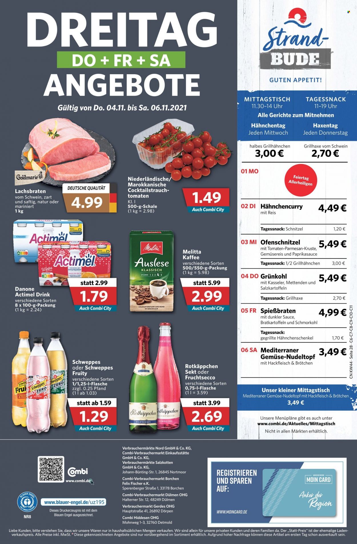 Combi Prospekte  - 1.11.2021 - 6.11.2021. Seite 28