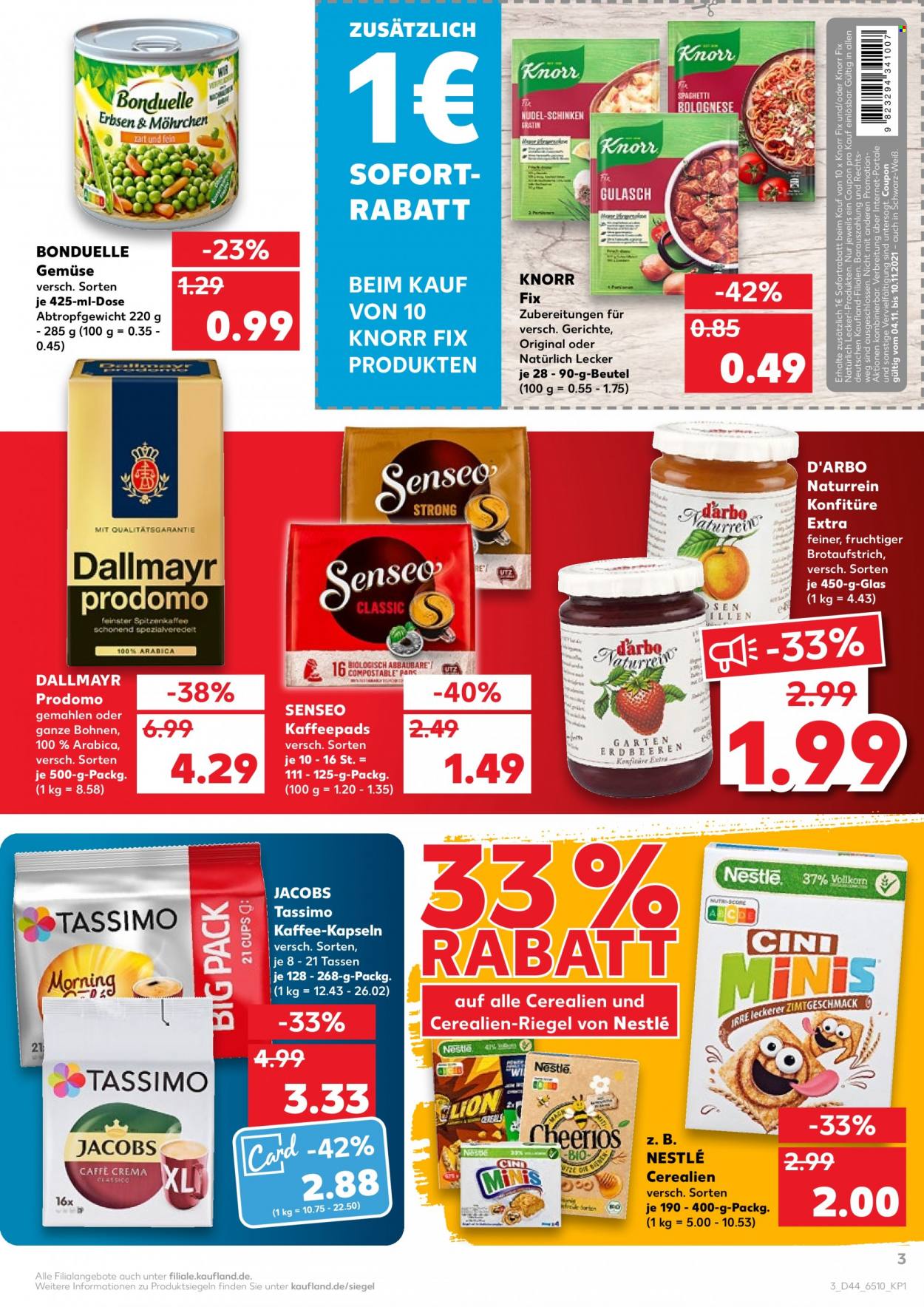 Kaufland Prospekte  - 4.11.2021 - 10.11.2021. Seite 3