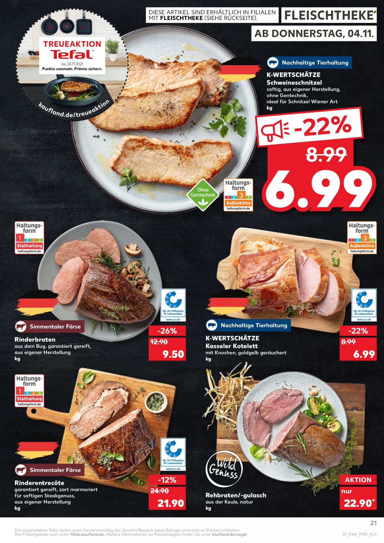 Kaufland Prospekte  - 4.11.2021 - 10.11.2021. Seite 21