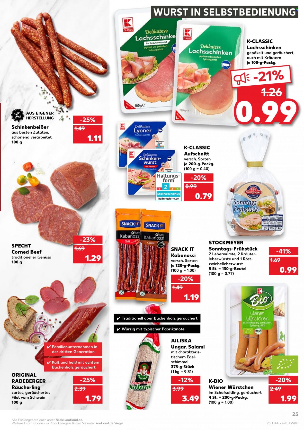 Kaufland Prospekte  - 4.11.2021 - 10.11.2021. Seite 25
