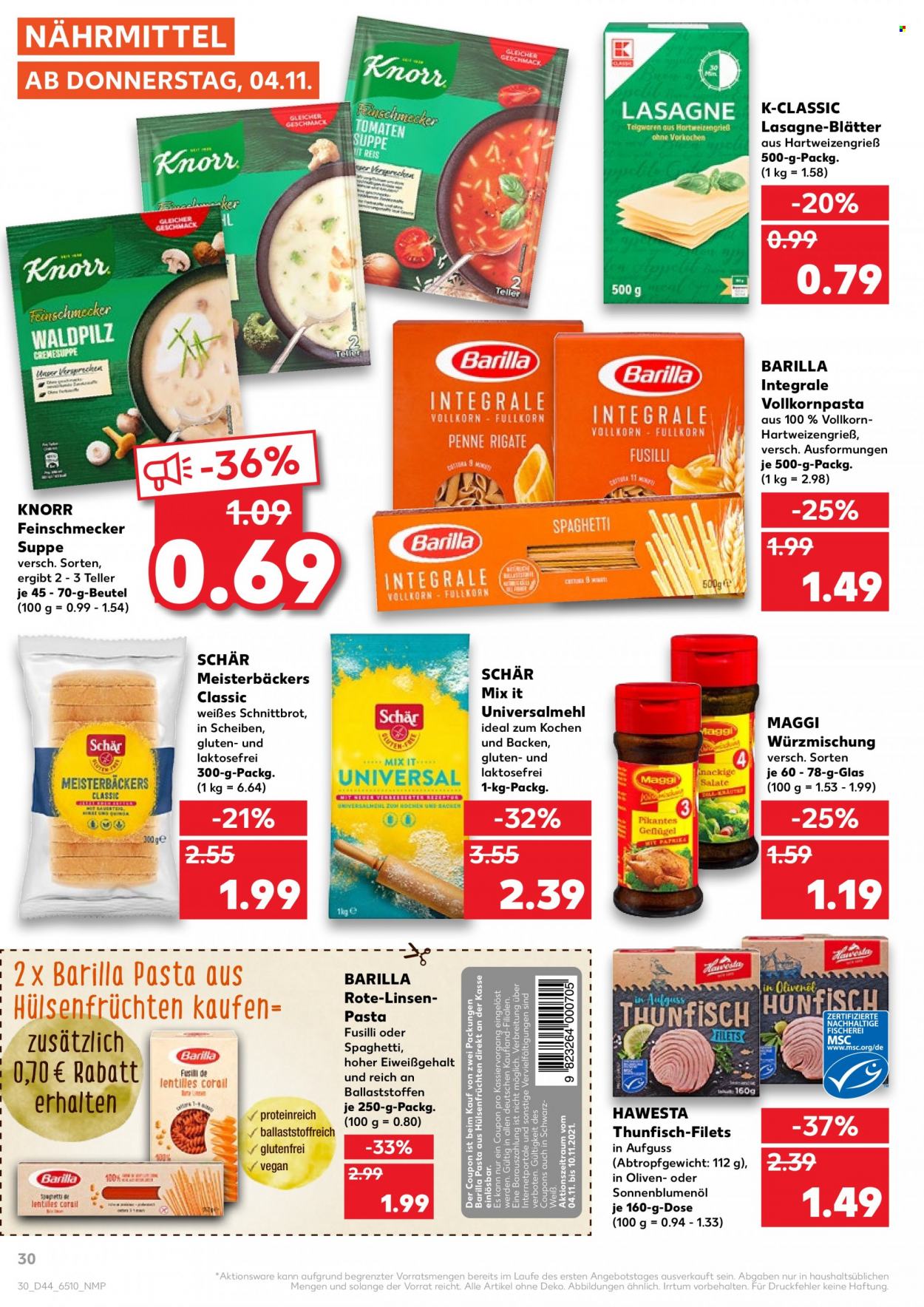 Kaufland Prospekte  - 4.11.2021 - 10.11.2021. Seite 30
