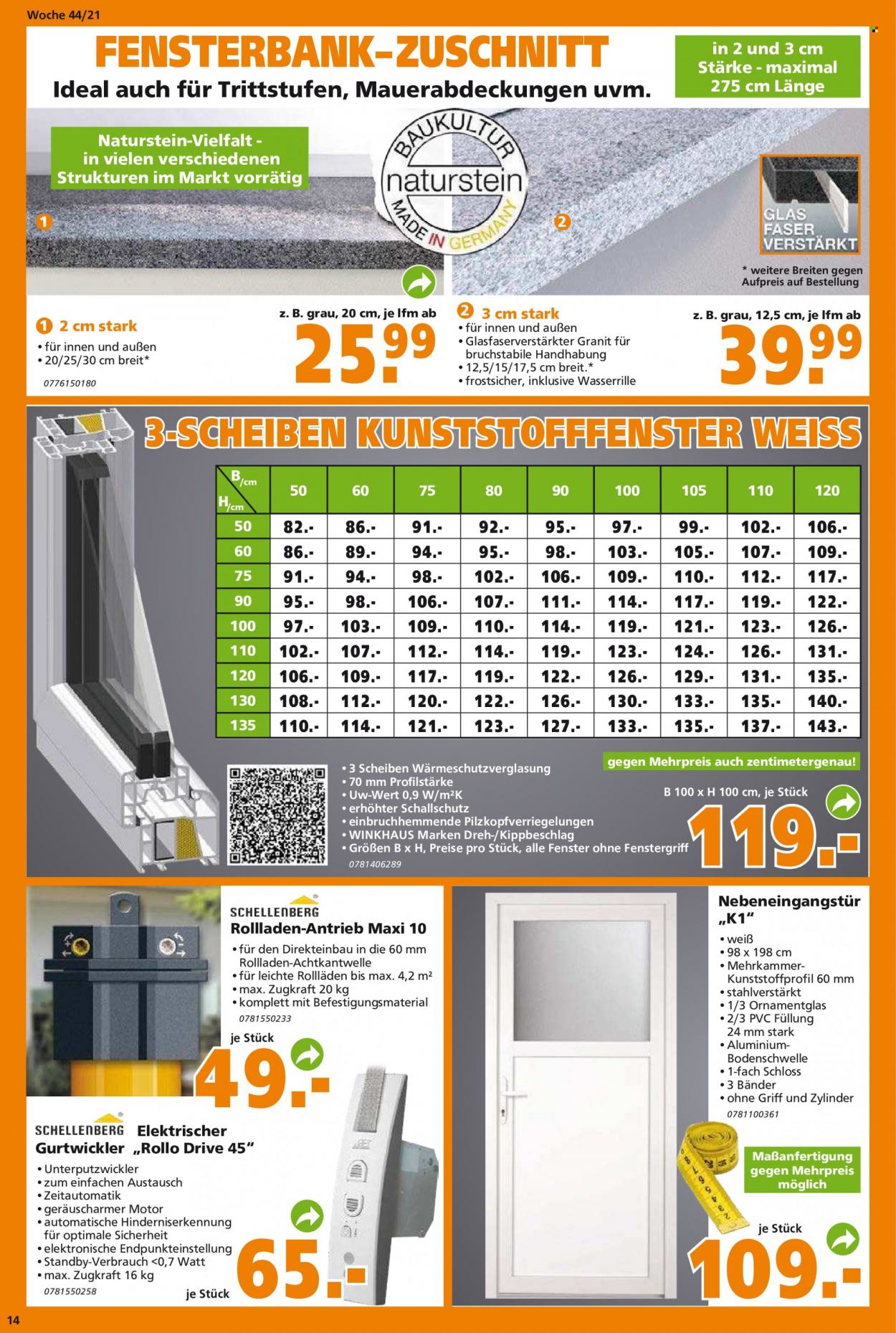 Globus Baumarkt Prospekte  - 1.11.2021 - 6.11.2021. Seite 14