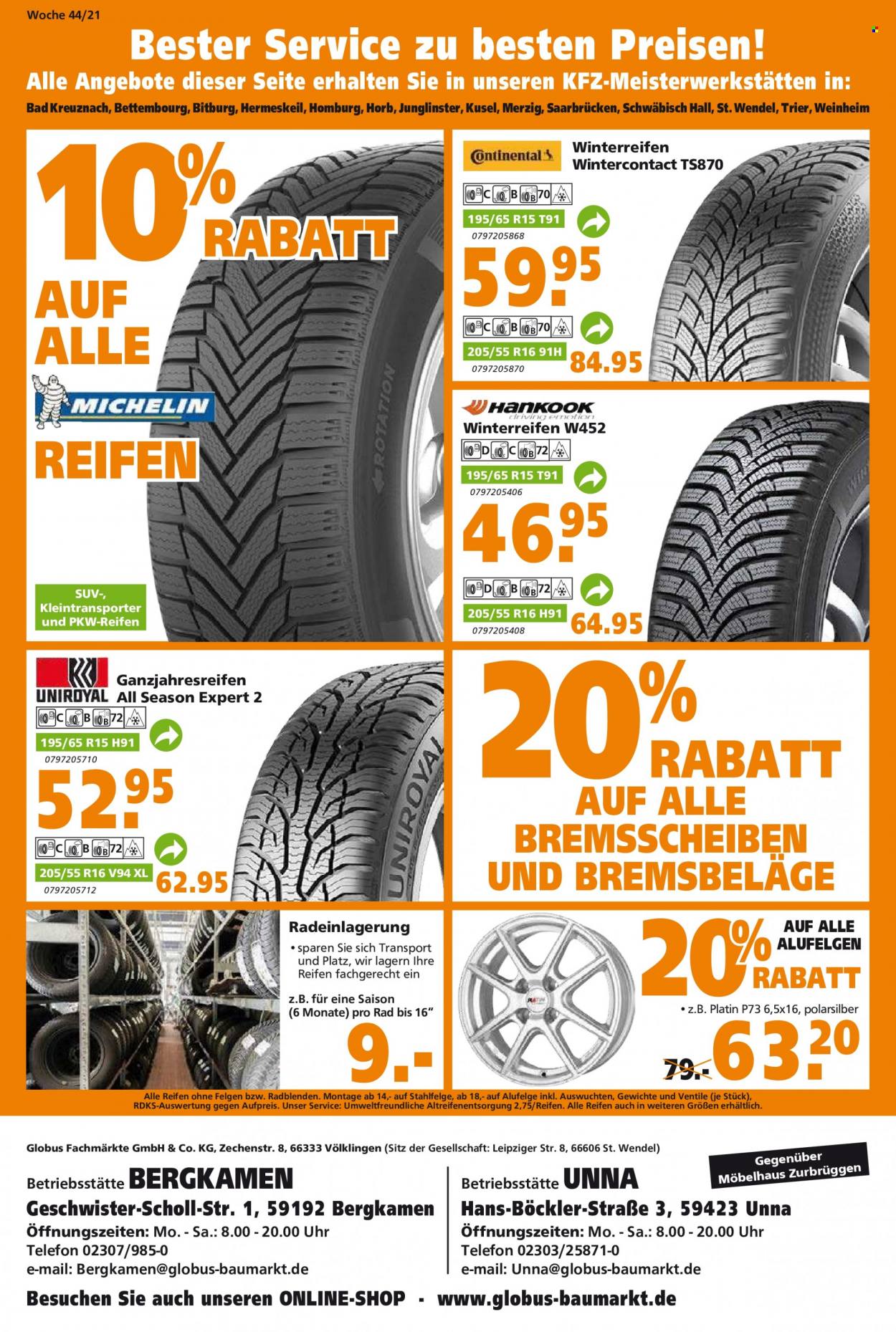 Globus Baumarkt Prospekte  - 1.11.2021 - 6.11.2021. Seite 28