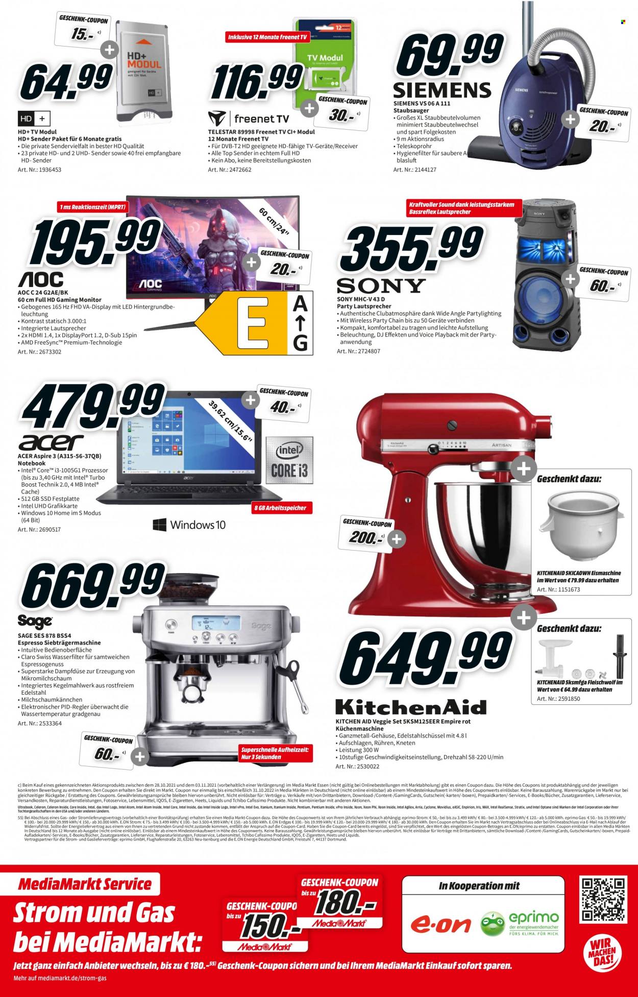MediaMarkt Prospekte  - 28.10.2021 - 3.11.2021. Seite 2
