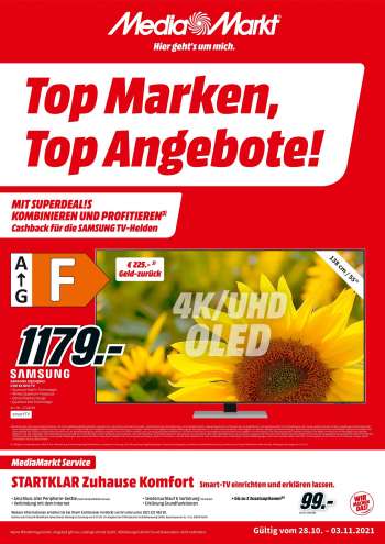 Prospekte MediaMarkt - 28.10.2021 - 3.11.2021.