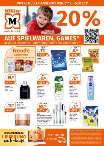 Prospekte Müller - 1.11.2021 - 6.11.2021.