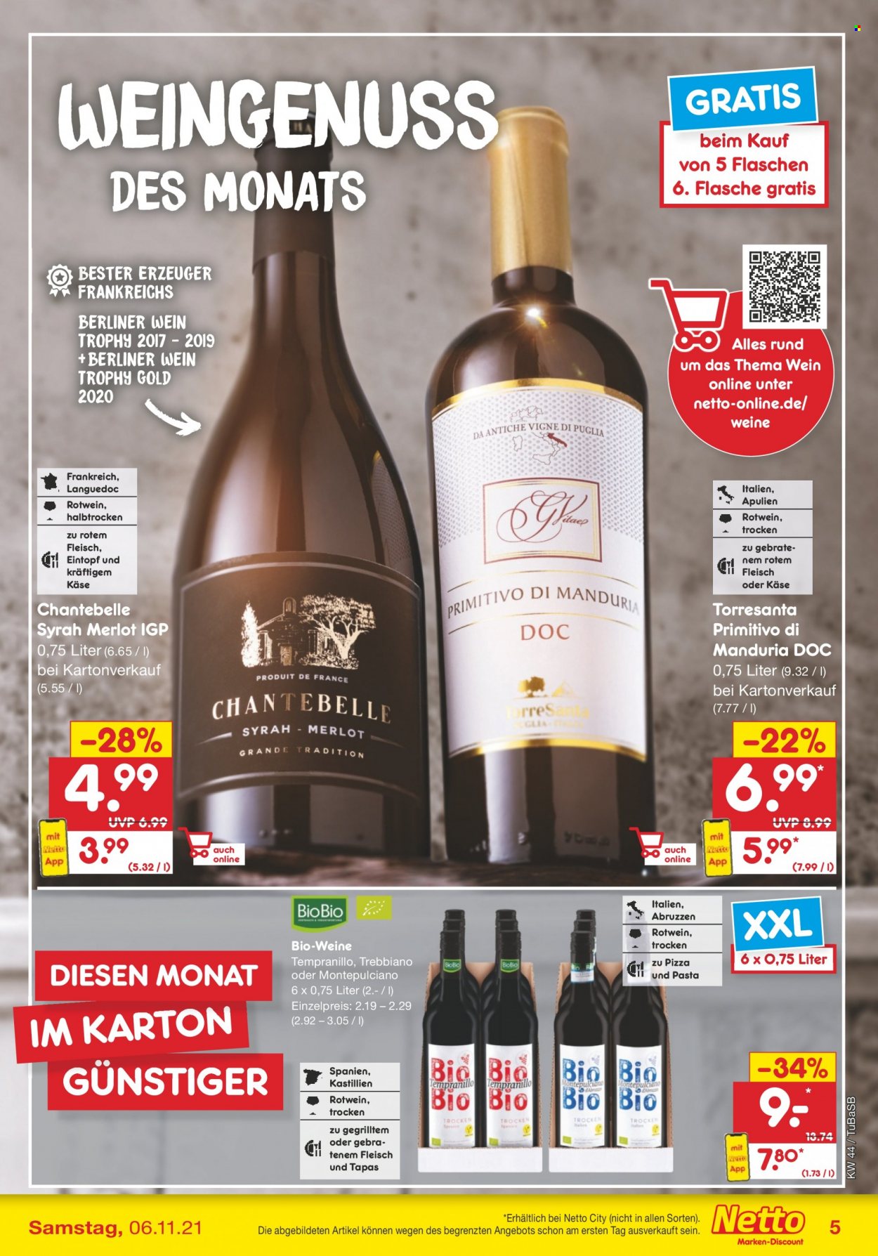 Netto Marken-Discount Prospekte  - 2.11.2021 - 6.11.2021. Seite 5