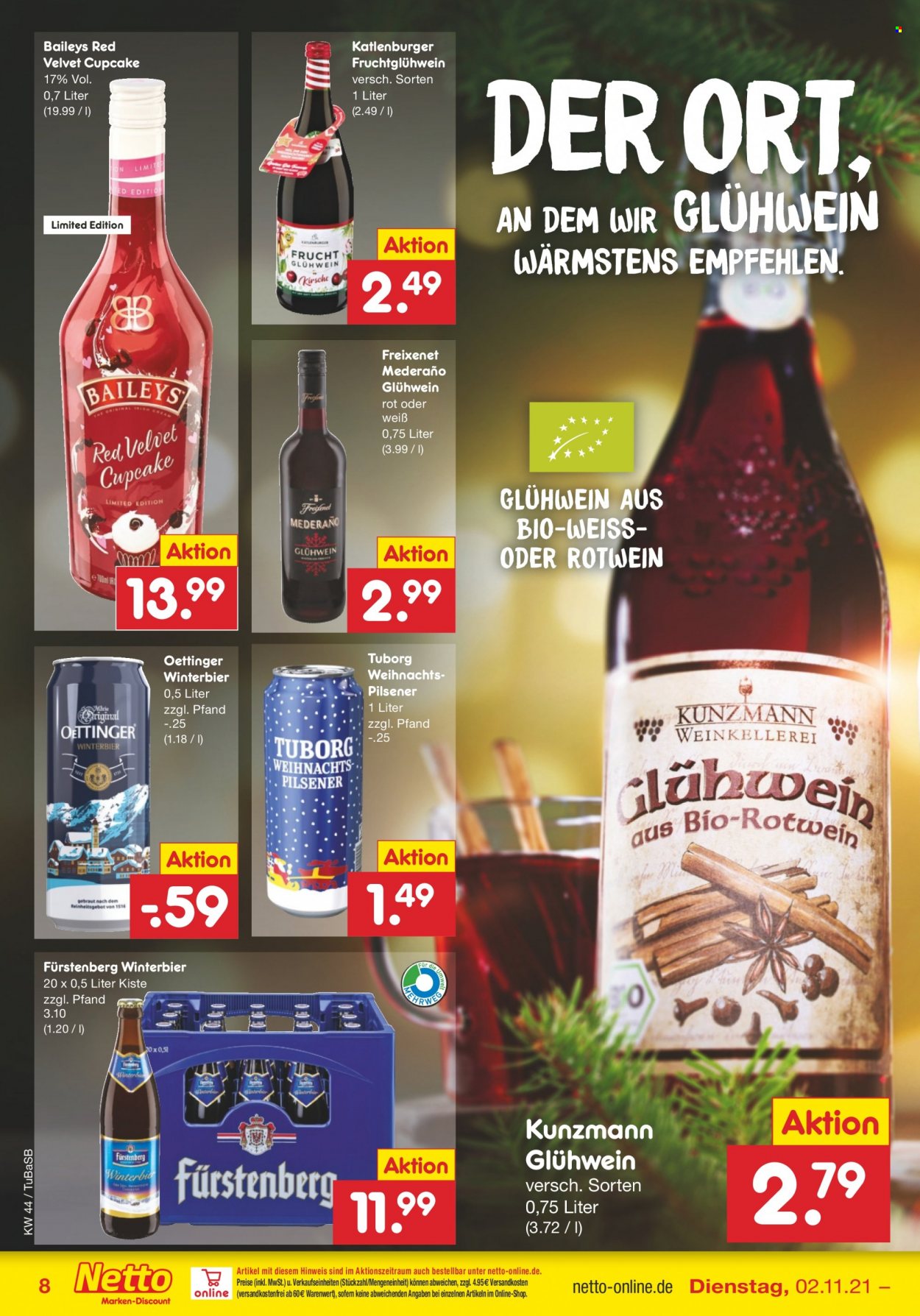 Netto Marken-Discount Prospekte  - 2.11.2021 - 6.11.2021. Seite 8