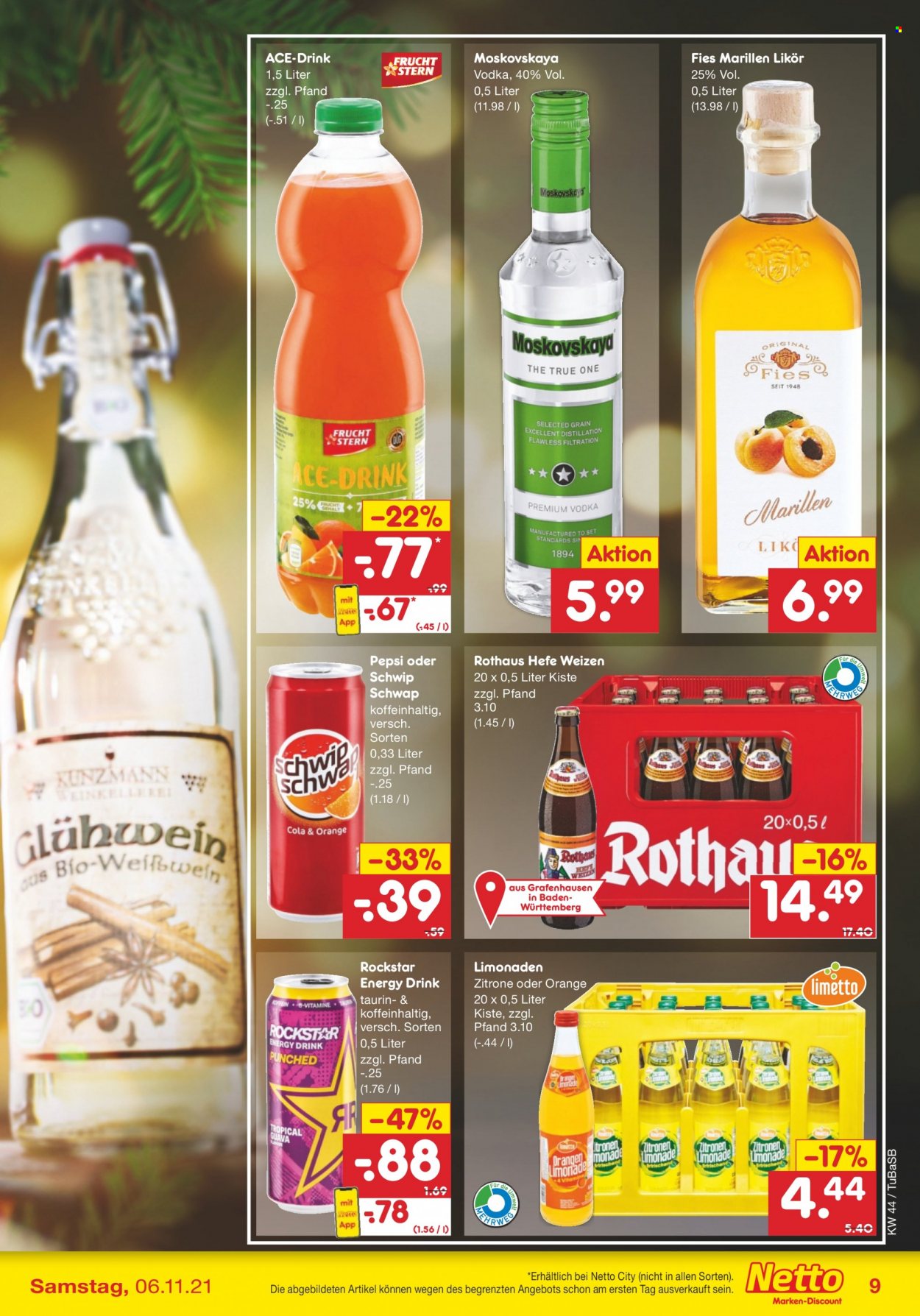 Netto Marken-Discount Prospekte  - 2.11.2021 - 6.11.2021. Seite 9