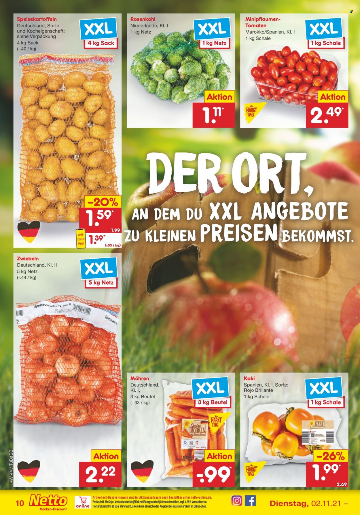 Netto Marken-Discount Prospekte  - 2.11.2021 - 6.11.2021. Seite 10