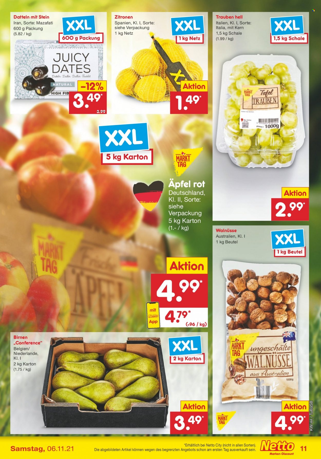 Netto Marken-Discount Prospekte  - 2.11.2021 - 6.11.2021. Seite 11