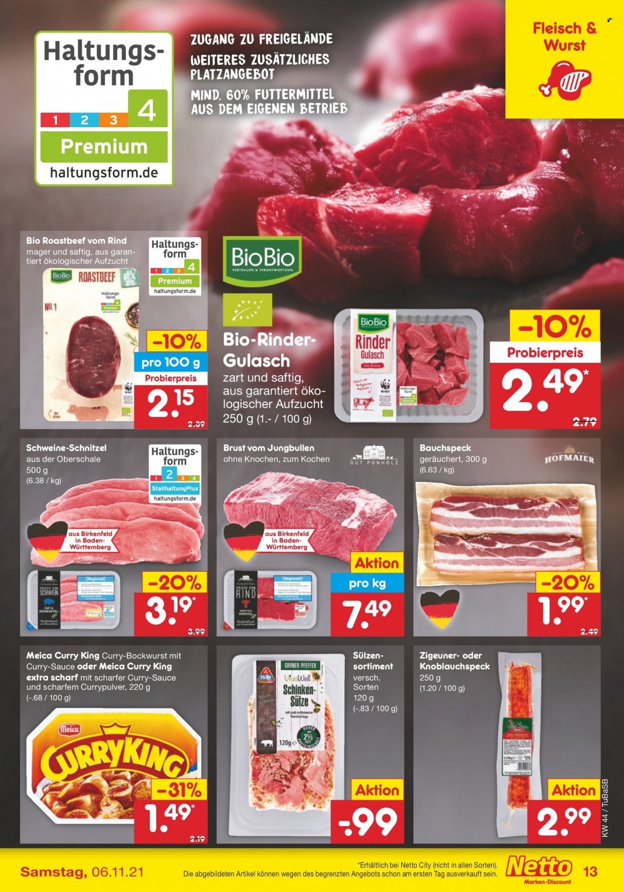 Netto Marken-Discount Prospekte  - 2.11.2021 - 6.11.2021. Seite 13