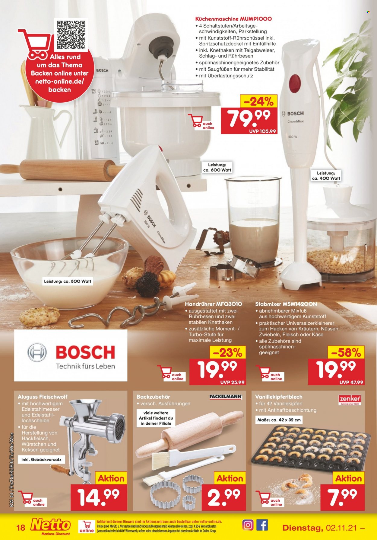 Netto Marken-Discount Prospekte  - 2.11.2021 - 6.11.2021. Seite 18