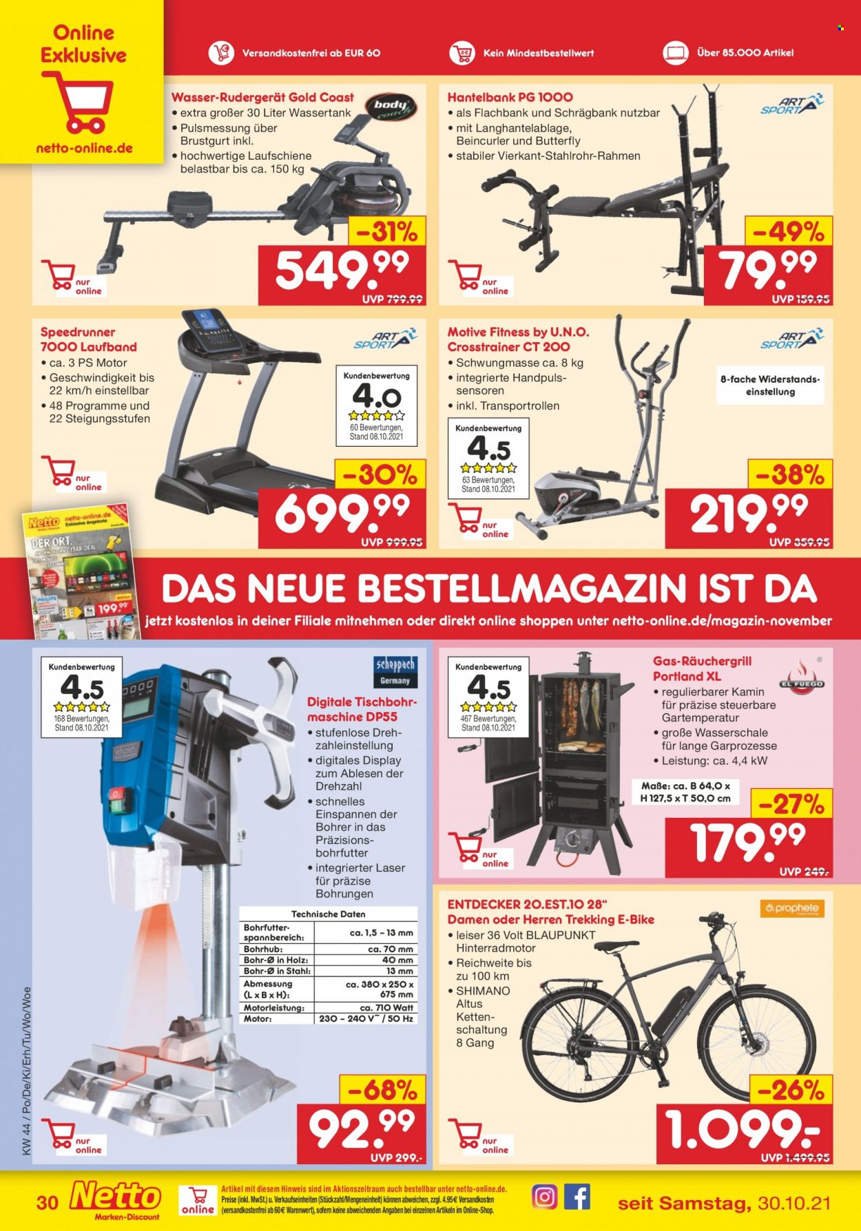 Netto Marken-Discount Prospekte  - 2.11.2021 - 6.11.2021. Seite 30